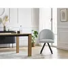 Lot de chaises LALIE tissu velours côtelé et pieds étoile Bobochic
