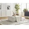Accueil Séjour Fauteuil & pouf Bobochic Pouf leopold tissu texturé Beige