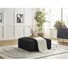 Bobochic - Accueil Séjour Fauteuil & pouf Pouf leopold tissu chiné Noir