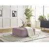 Pouf LEOPOLD velours côtelé Violet   BOBOCHIC TU