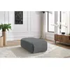 Pouf petit JEANNE tissu velours Gris foncé   BOBOCHIC TU