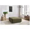 Fauteuil & pouf Bobochic Pouf grand jeanne tissu texturé Vert