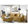 Accueil Séjour Pouf Bobochic Pouf nihad velours côtelé Jaune