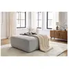 Fauteuil & pouf Bobochic Pouf arsene Gris clair