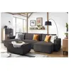 Accueil Séjour Pouf Bobochic Pouf nihad velours côtelé Marron