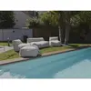 Pouf pour canapé de jardin modulable RIVIERA Beige BOBOCHIC TU