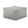Pouf pour canapé de jardin modulable RIVIERA Gris clair   BOBOCHIC TU