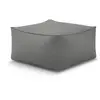 Pouf pour canapé de jardin modulable RIVIERA Gris foncé   BOBOCHIC TU