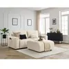 Canapé droit convertible Bobochic Canapé droit convertible coffre arse...