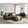 Canapé droit convertible Bobochic Canapé droit convertible coffre arse...