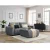 Canapé droit convertible Bobochic Canapé droit convertible coffre arse...