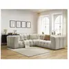 Canapé d'angle réversible CLOUD beige  réversible BOBOCHIC 4 places