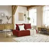 Chauffeuse 2 places sans accoudoirs ELISA orange   BOBOCHIC 2 places
