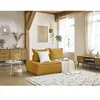 Chauffeuse 2 places sans accoudoirs ELISA jaune   BOBOCHIC 2 places