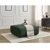 Pouf LUCIEN tissu lisse Vert   BOBOCHIC TU