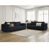 Ensemble canapé droit fixe 3 + 2 places CHELSEA gros côtelé doux Bobochic