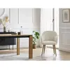 Chaise SOPHIE tissu velours côtelé et pieds scandinaves bois Bobochic