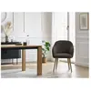 Lot de chaises SOPHIE tissu velours côtelé et pieds scandinaves bois Bobochic
