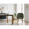 Chaise et fauteuil de table Bobochic Lot de chaises sophie tissu velou...