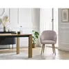 Chaise et fauteuil de table Bobochic Lot de chaises sophie tissu velou...