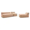 Bobochic - Salon de jardin Canapé de jardin modulable riviera tissu ch...
