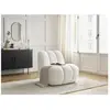 Accueil Séjour Fauteuil & pouf Bobochic Fauteuil janissaire Blanc