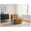 Fauteuil & pouf Bobochic Fauteuil janissaire Jaune