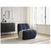 Accueil Séjour Fauteuil & pouf Bobochic Fauteuil janissaire Bleu foncé