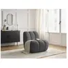 Accueil Séjour Fauteuil & pouf Bobochic Fauteuil janissaire Gris foncé
