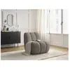 Accueil Séjour Fauteuil & pouf Bobochic Fauteuil janissaire Taupe