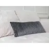 Bobochic coussin 70 x 30 cm oslo gris foncé 70x30 OSLO