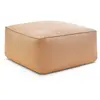 Pouf pour canapé de jardin modulable RIVIERA tissu chiné Bobochic