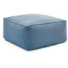 Pouf pour canapé de jardin modulable RIVIERA tissu chiné Bobochic
