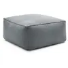 Pouf pour canapé de jardin modulable RIVIERA tissu chiné Bobochic