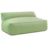BOBOCHIC Chauffeuse 2 places sans accoudoir pour canapé de jardin modu...