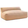 Chauffeuse 2 places sans accoudoir pour canapé de jardin modulable RIV...