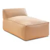 Méridienne sans accoudoir pour canapé de jardin modulable RIVIERA tiss...