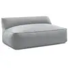 BOBOCHIC Chauffeuse 2 places sans accoudoir pour canapé de jardin modu...