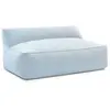 Chauffeuse 2 places sans accoudoir pour canapé de jardin modulable RIV...
