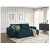 Canapé droit fixe 4 places ARSENE assise profonde velours Bobochic