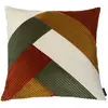 Coussins Bobochic Coussin patchwork réversible lara 45x45 Terracotta