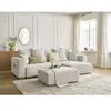 BOBOCHIC Canapé d'angle convertible réversible coffre SIDONIE tissu ch...