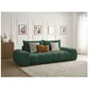 Bobochic - Canapé droit convertible coffre everest tissu texturé Vert