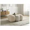 Bobochic pouf hippolyte beige HIPPOLYTE