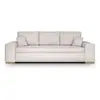 Canapé convertible avec coffre de rangement 3 places - INDIAN - Tissu ...