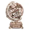 Wooden City globe terrestre puzzle 3D 26 x 18 x 16 cm bouleau 231 pièces