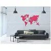 Puzzle en Bois - Carte du Monde XXL (Corail) 110 Pièces  Wooden.City