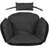 Coussin de jardin 112x113 cm pour fauteuil suspendu, nid de cigogne, i...