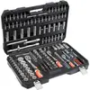 Yato Yt-38931   Jeu de douilles 1/10,2 cm 3/20,3 cm et 1/2 173 pcs Noir