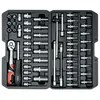Wrench set YATO 56 pcs 1/4 14501